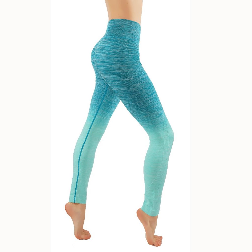 Ombre leggings yoga pants seamless compression - Picture 1 of 5